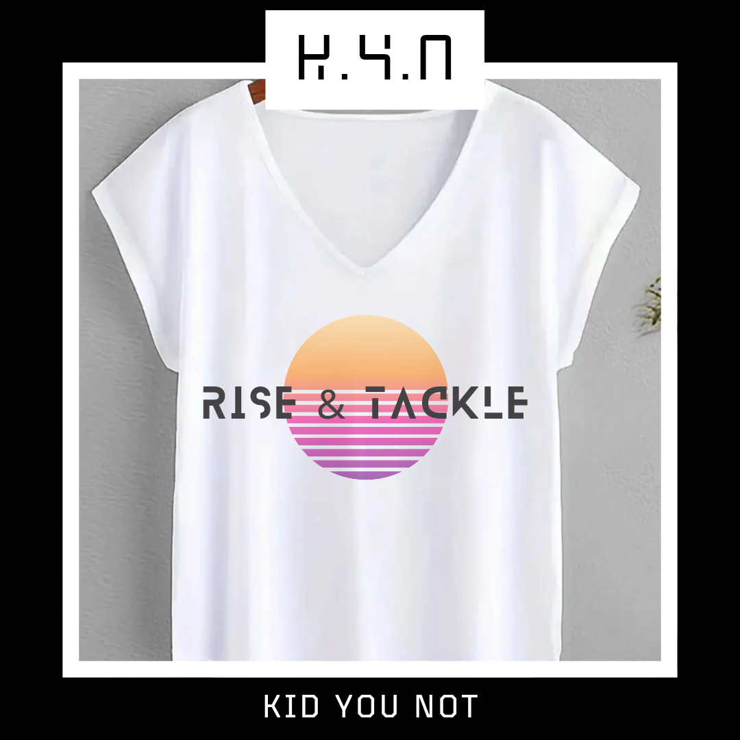 Ladies Rise & Tackle T-Shirt