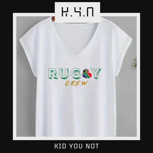 Family Range - Ladies Rugby Crew T-Shirt (Men's & Kids style available)